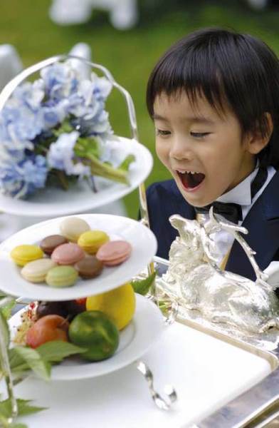 我が子と一緒の結婚式