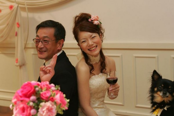両親｜結婚式｜ウェルカムドッグ