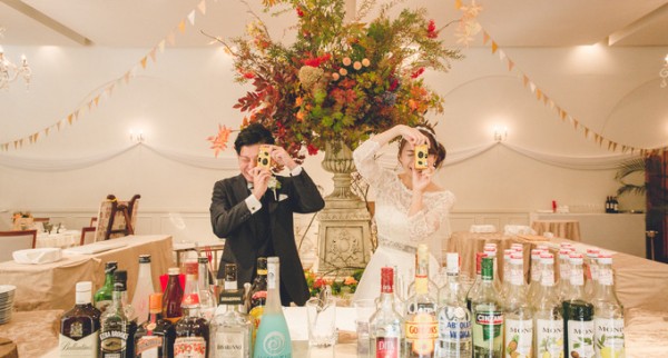 結婚式のアイテム｜インスタントカメラ