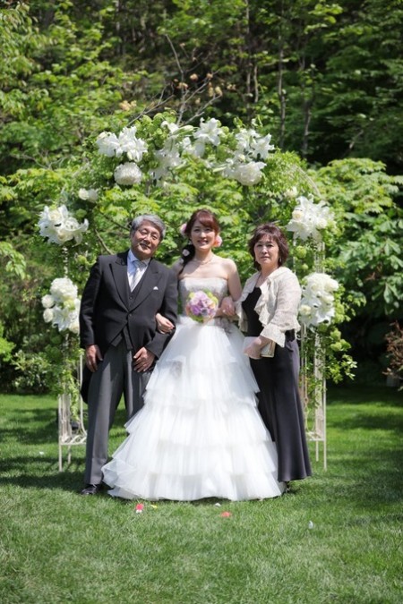 花嫁様とご両親様
