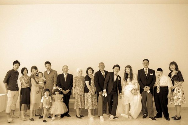 結婚式に参列したご家族様
