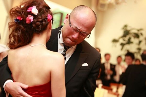 花嫁様とお父様